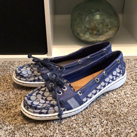 Coach Shoes - NWOT! Coach Rainey Boat Shoes